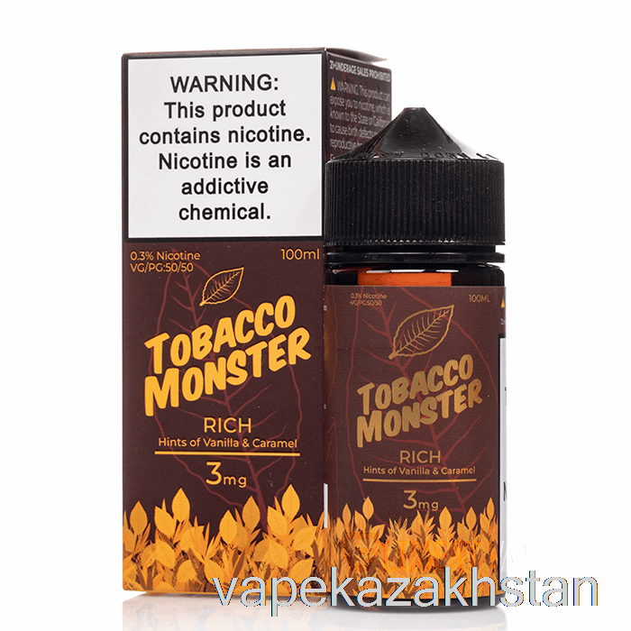 Vape Smoke Rich - Tobacco Monster - 100mL 3mg